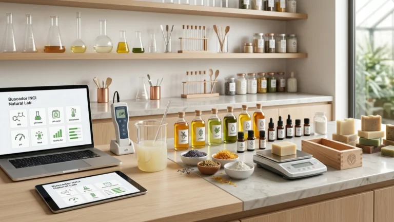 Buscador INCI Eco System Lab PRO de Natural Lab Academy para elegir ingredientes de cosmética natural con criterio profesional